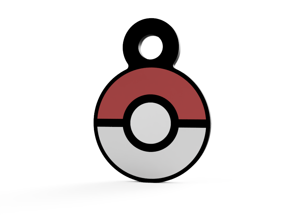 Médaille connectée modèle Os — gabarit